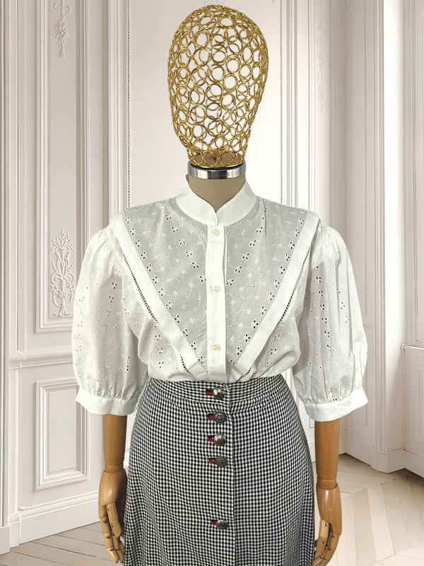 Cămașă vintage albă mărimea XL