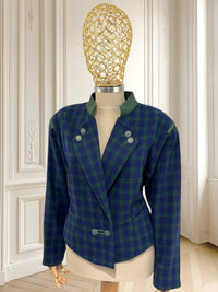 Sacou vintage din lână pură mărimea M
