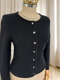 Cardigan vintage din bumbac potrivit pentru XS/S
