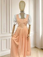 Încarcă imaginea în vizualizatorul Galerie, Rochie bavareză portocalie mărimea L
