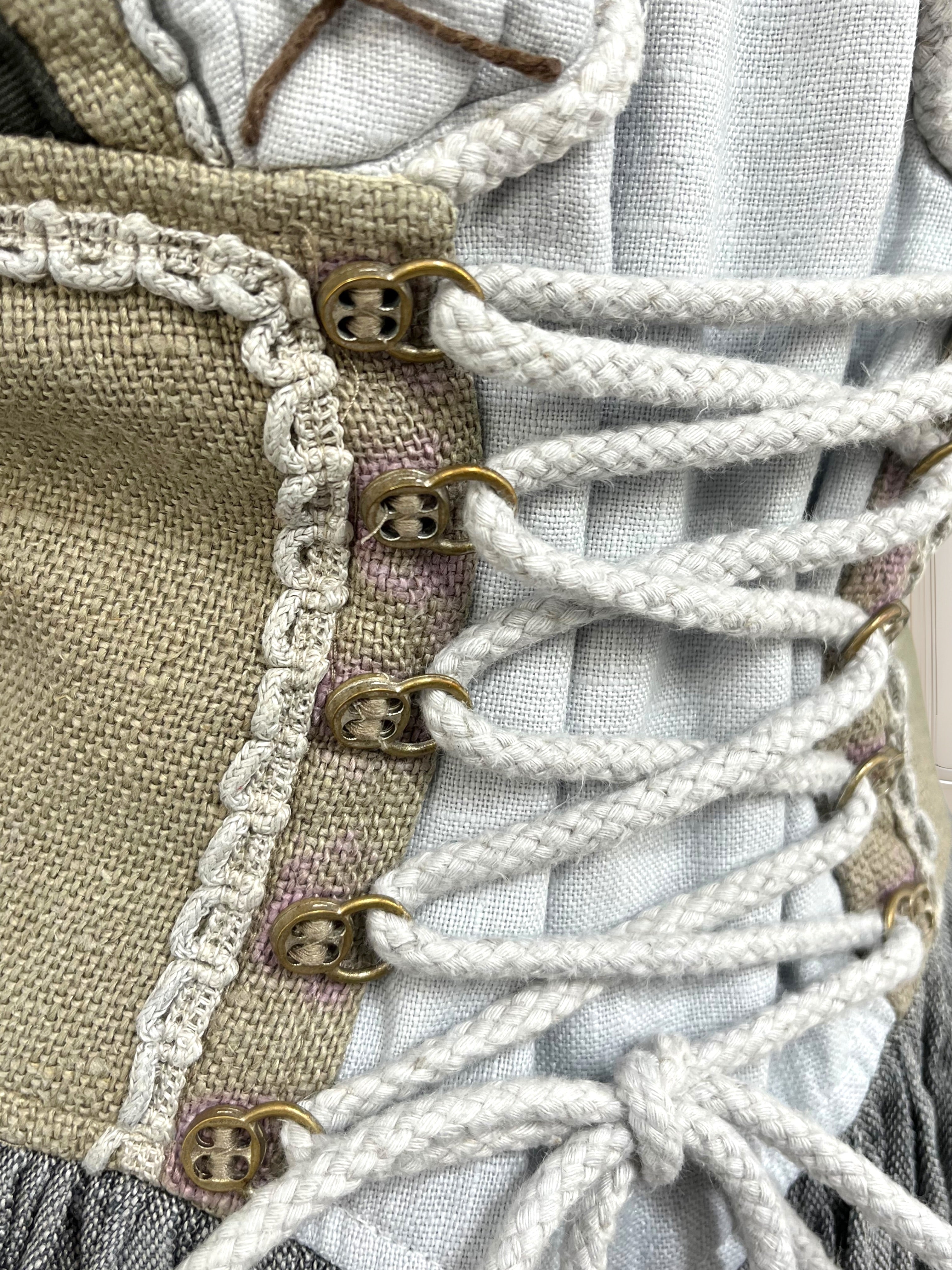 Rochie vintage din in mărimea S