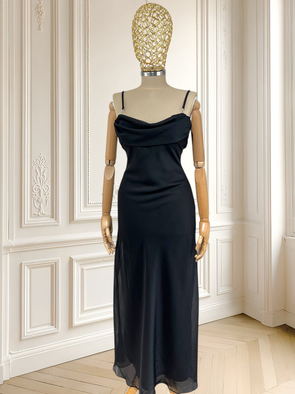 Rochie de seară neagră mărimea S