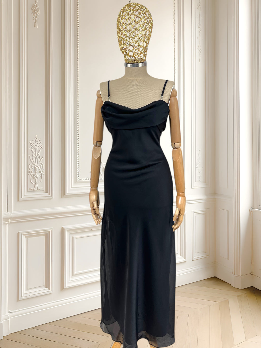 Rochie de seară neagră mărimea S