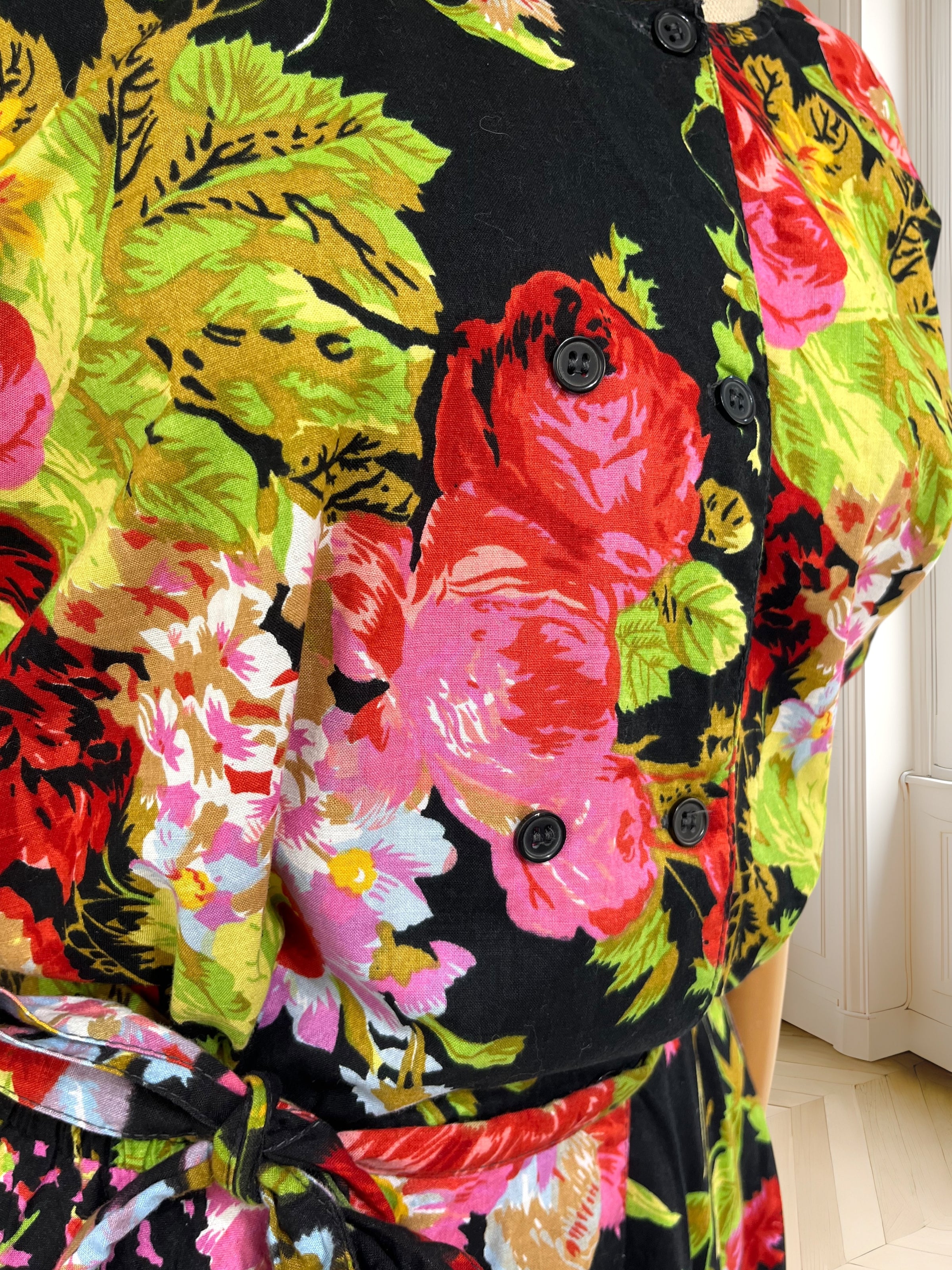 Rochie vintage din bumbac mărimea XL
