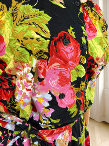 Rochie vintage din bumbac mărimea XL
