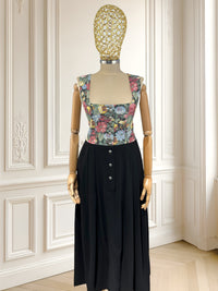 Rochie vintage cu print floral mărimea M