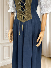 Rochie vintage din in mărimea M