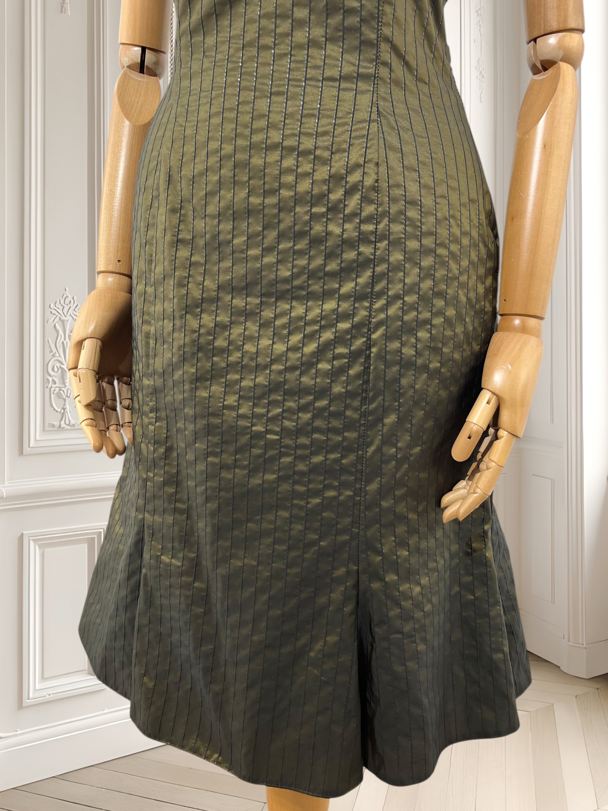 Rochie vintage cu efect sidefat mărimea S