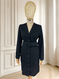 Rochie italienească din lână pură mărimea M