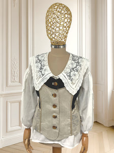 Top vintage din in potrivit pentru M/L