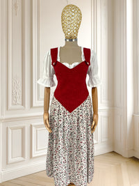 Rochie vintage lucrată manual mărimea M