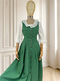 Rochie vintage din in mărimea S