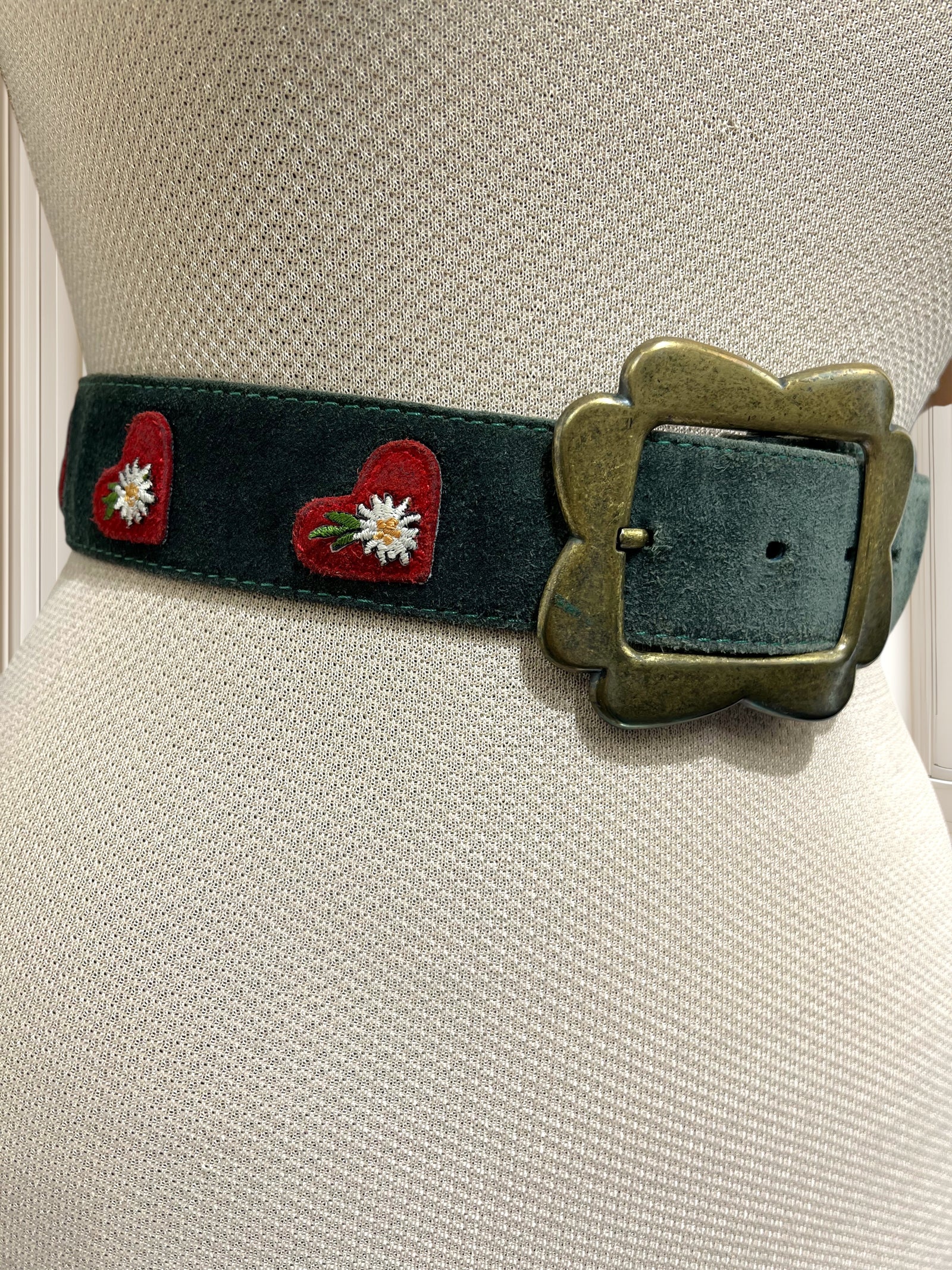 Curea vintage din piele naturală
