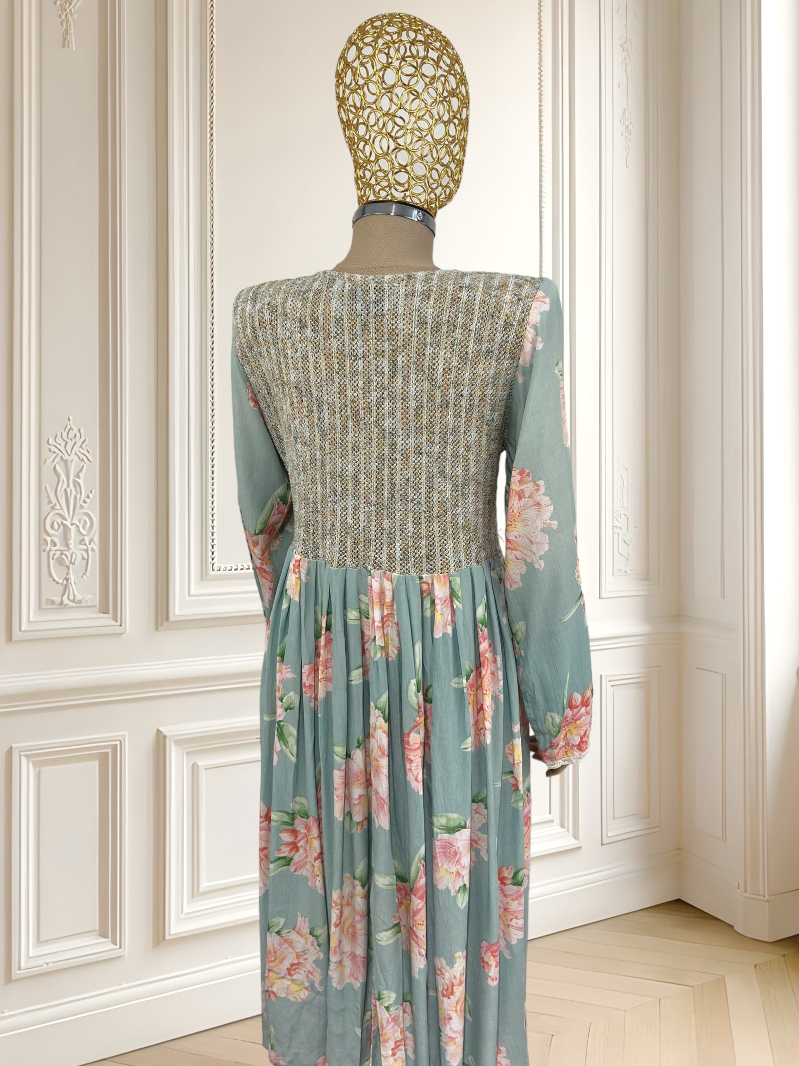 Rochie vintage cu dantelă mărimea M