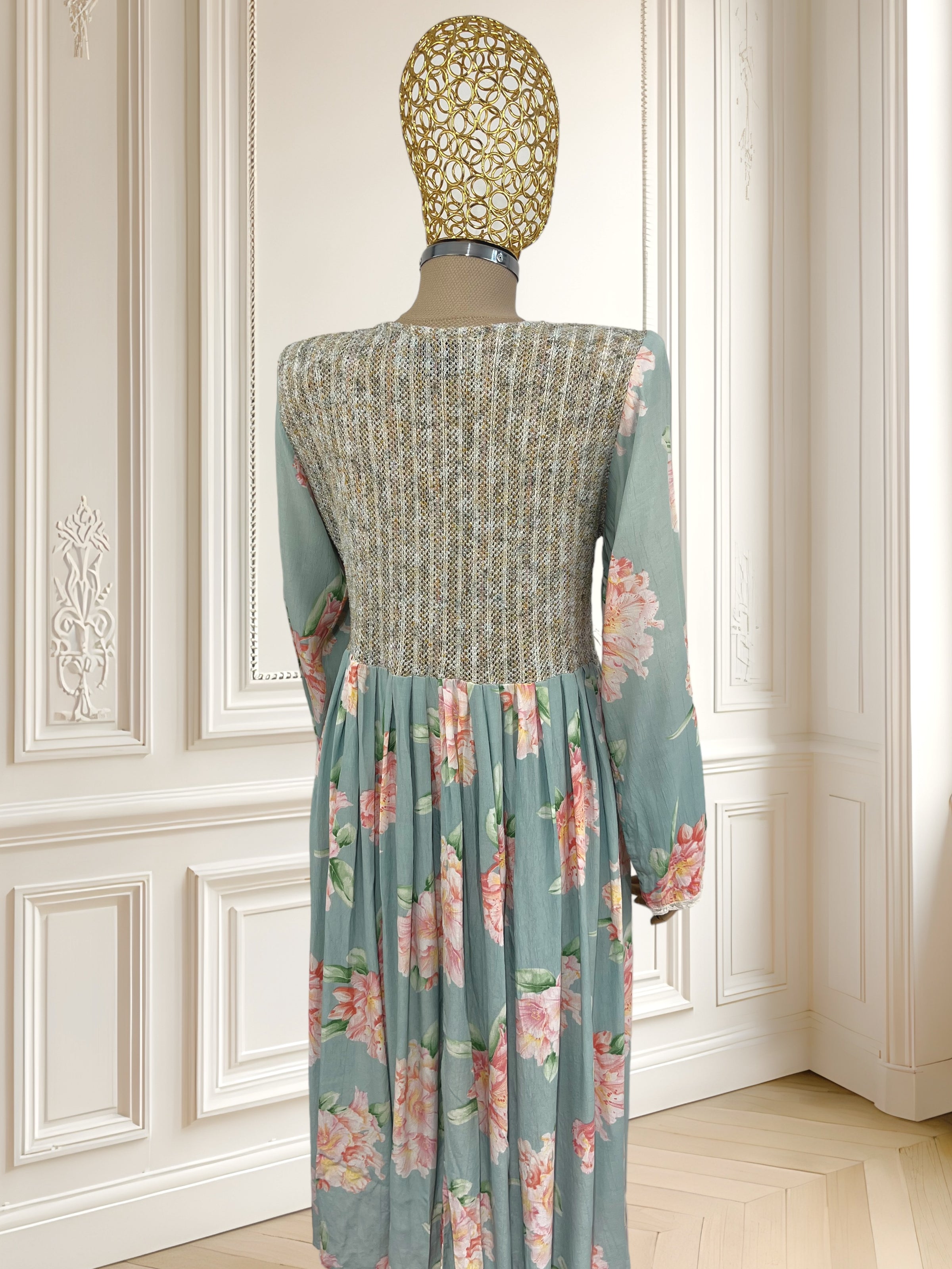 Rochie vintage cu dantelă mărimea M