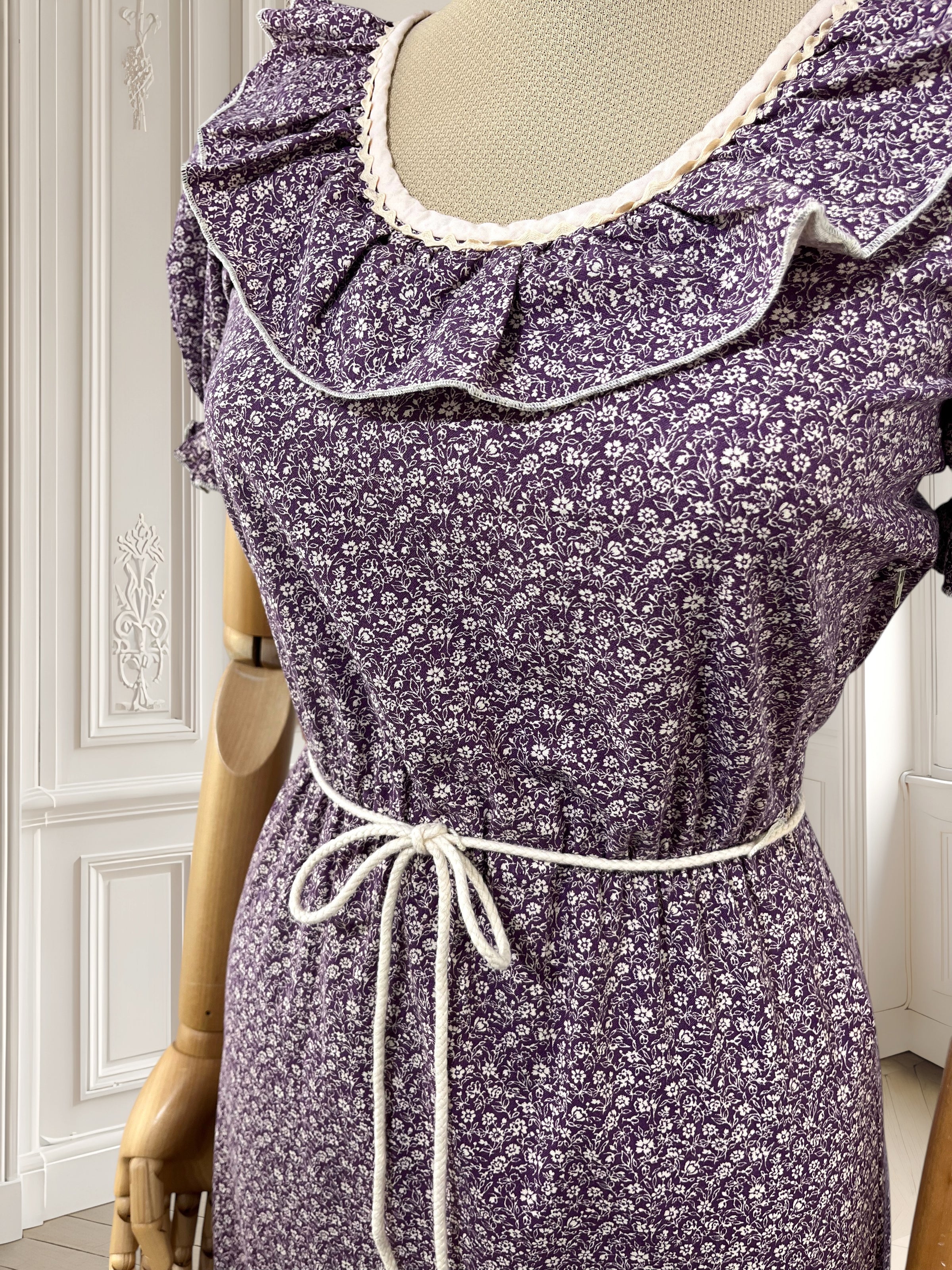 Rochie vintage din bumbac mărimea S