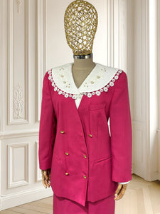 Compleu vintage roz potrivit pentru M/L