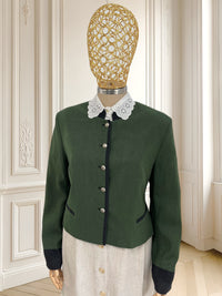 Sacou vintage din in potrivit pentru M/L