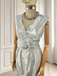 Rochie vintage cu efect perlat mărimea M