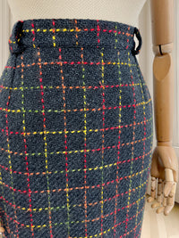 Costum din tweed de lână mărimea S