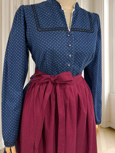 Rochie vintage din bumbac mărimea L