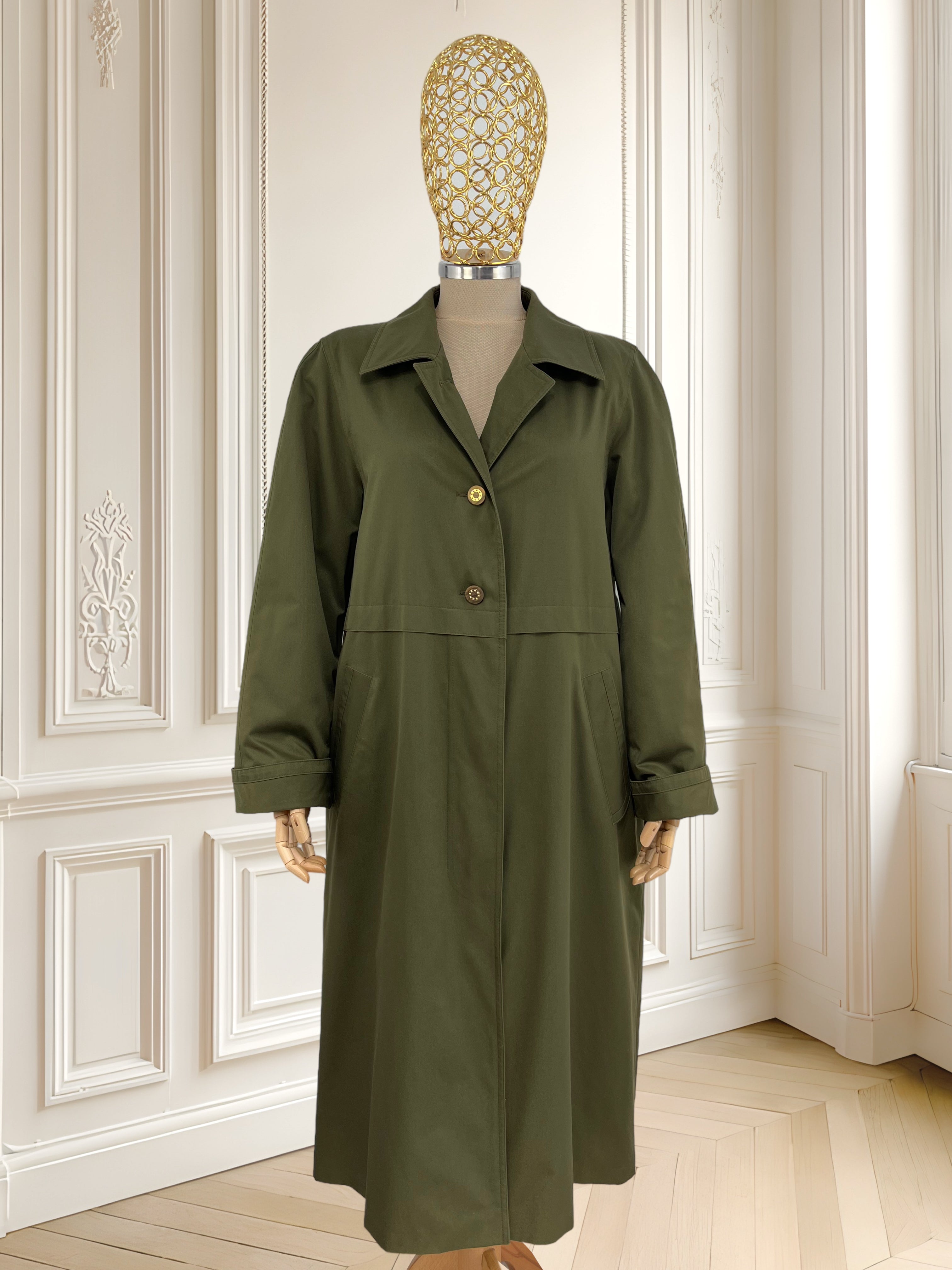 Trench coat cu căptușeală matlasată mărimea L