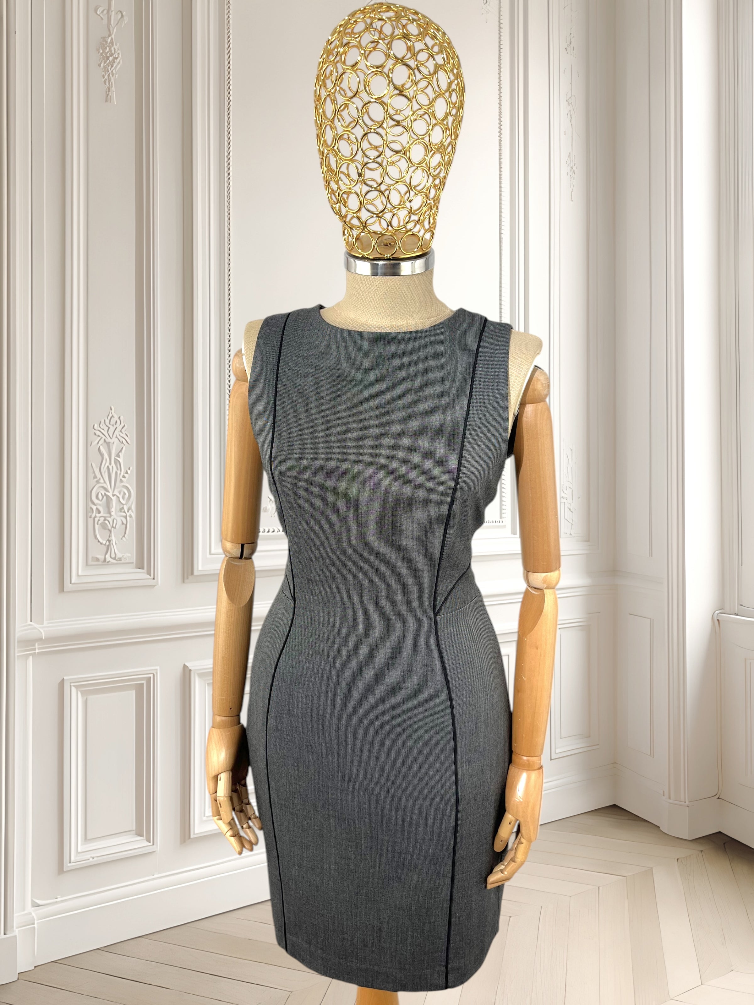 Rochie office cu talie accentuată mărimea S