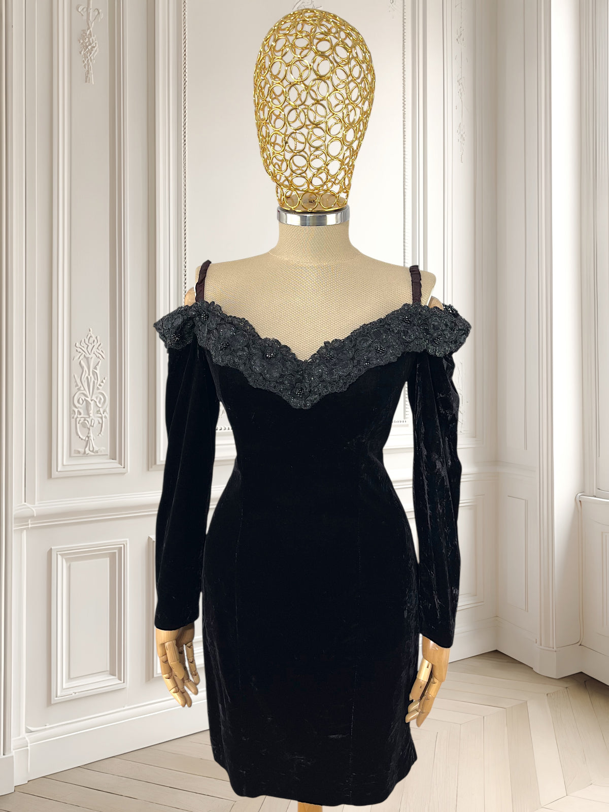 Rochie elegantă din catifea mărimea S