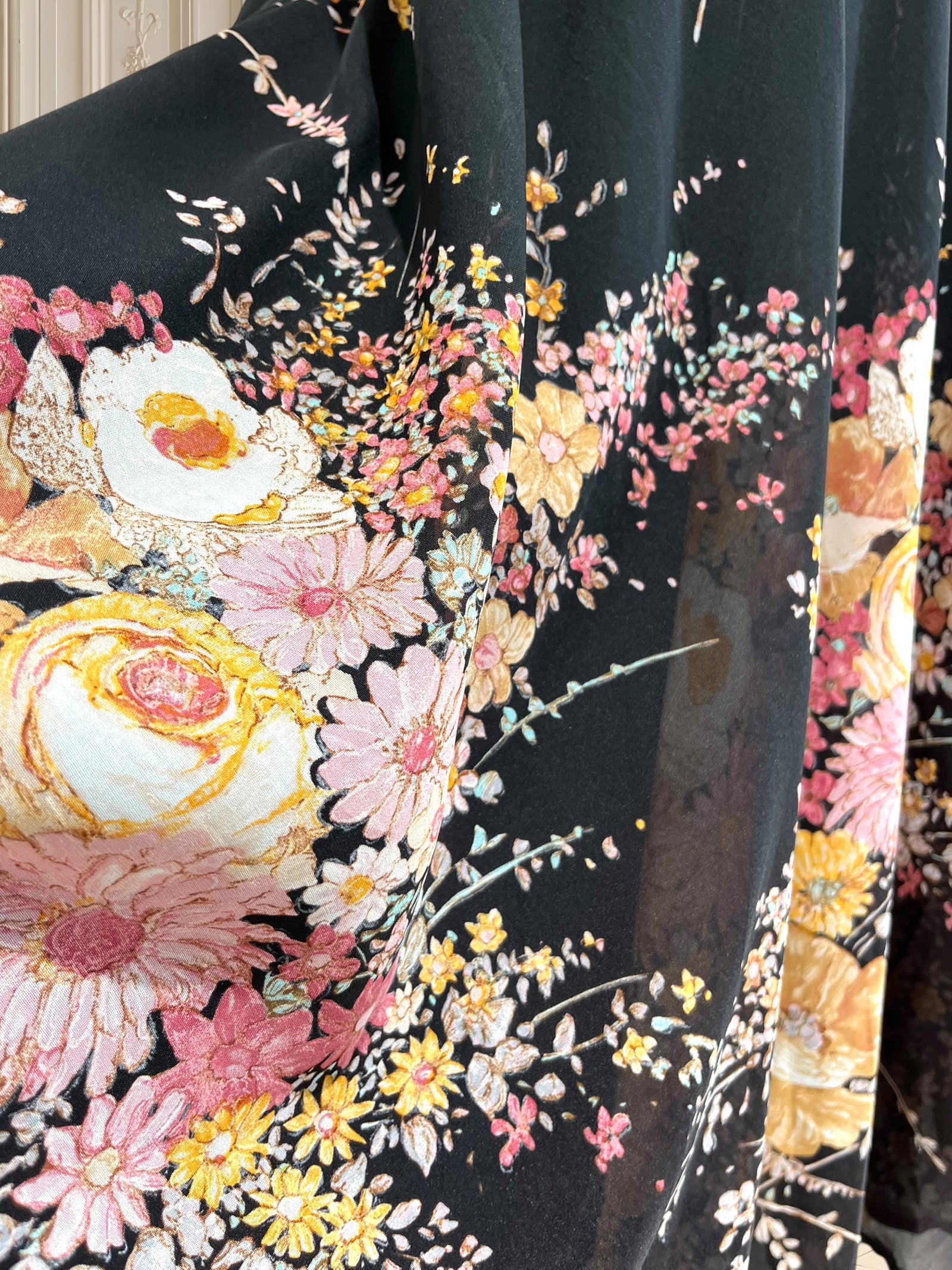 Fustă maxi cu print floral mărimea S