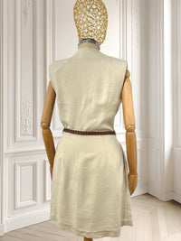 Rochie din amestec de in mărimea S