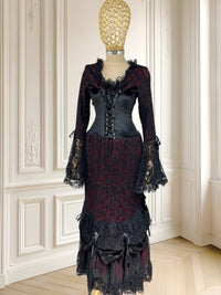 Rochie din dantelă cu corset potrivită pentru S/M