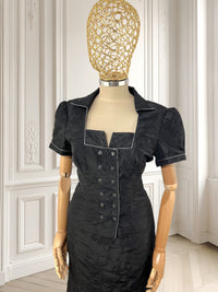 Compleu vintage cu efect perlat mărimea M