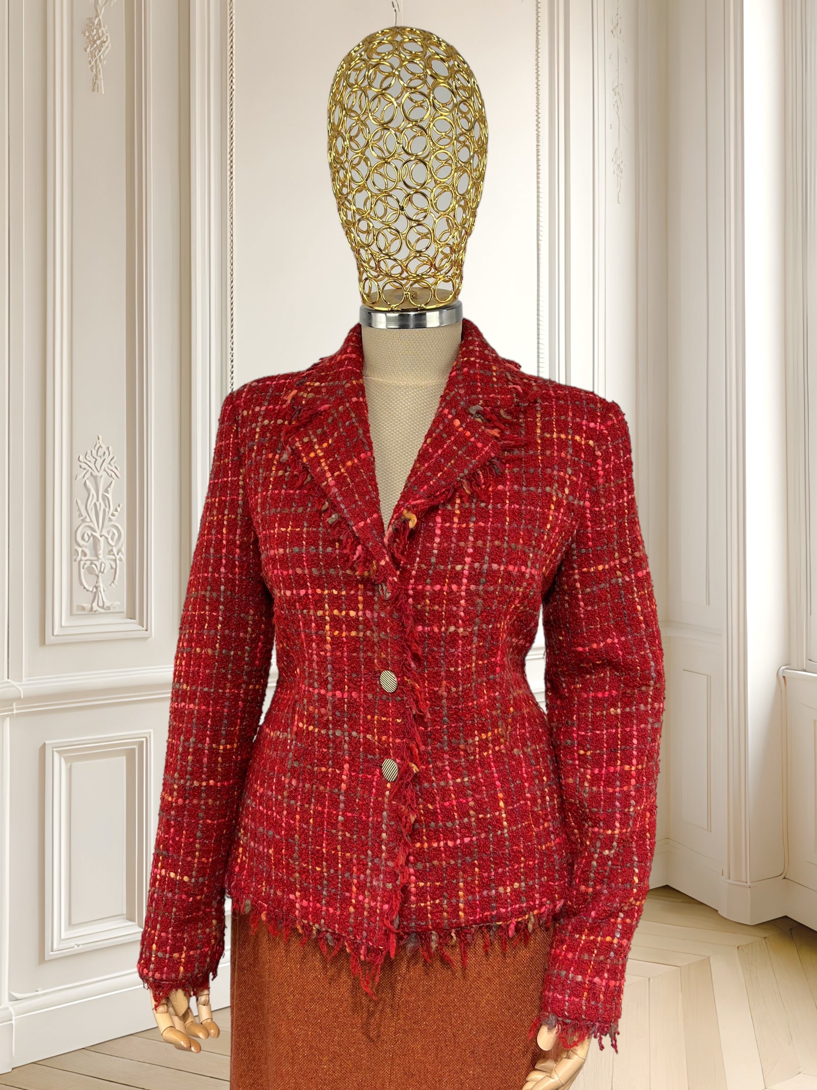 Sacou din tweed mărimea M