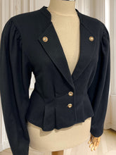 Încarcă imaginea în vizualizatorul Galerie, Sacou vintage din lână pură mărimea S
