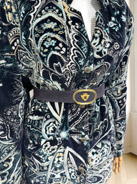 Sacou vintage din catifea potrivit pentru XL/XXL