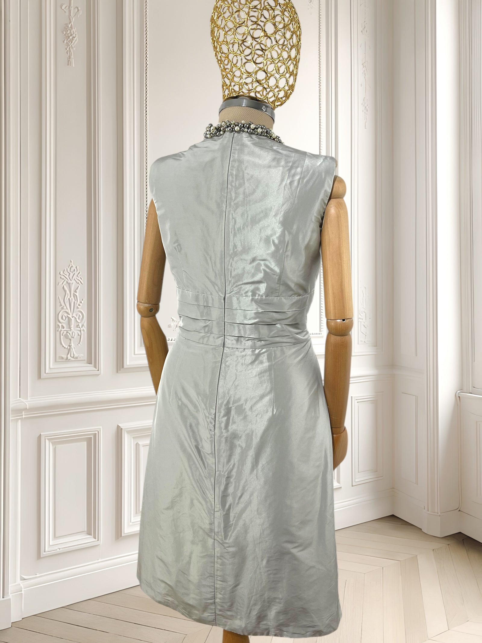 Rochie vintage cu efect perlat mărimea M