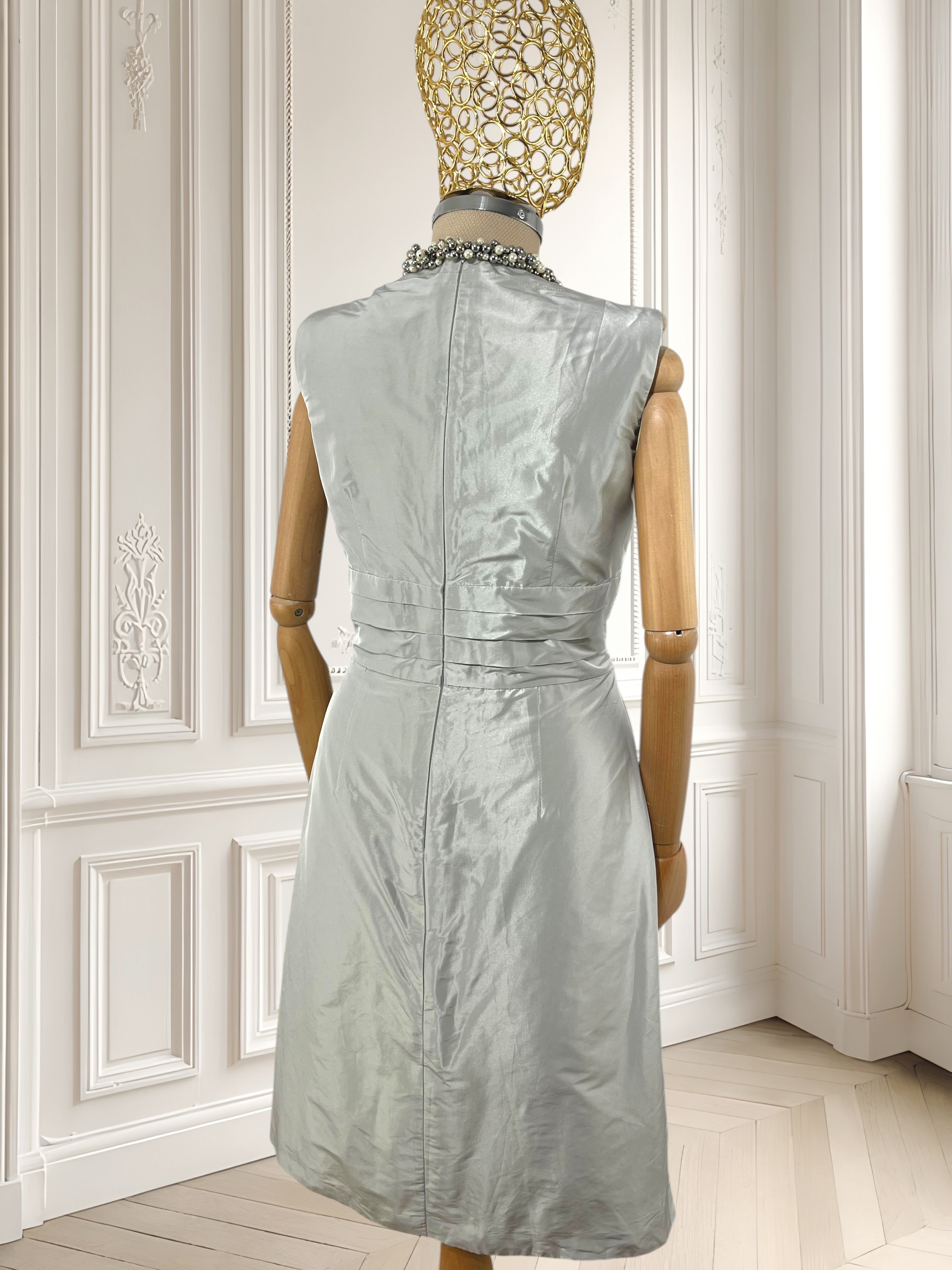 Rochie vintage cu efect perlat mărimea M