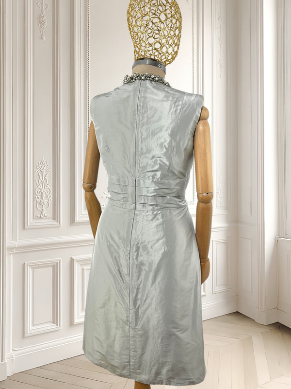 Rochie vintage cu efect perlat mărimea M