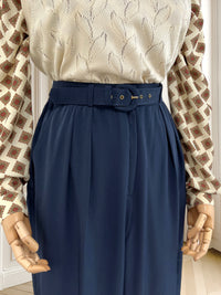 Pantaloni bleumarin Jean Claire mărimea L