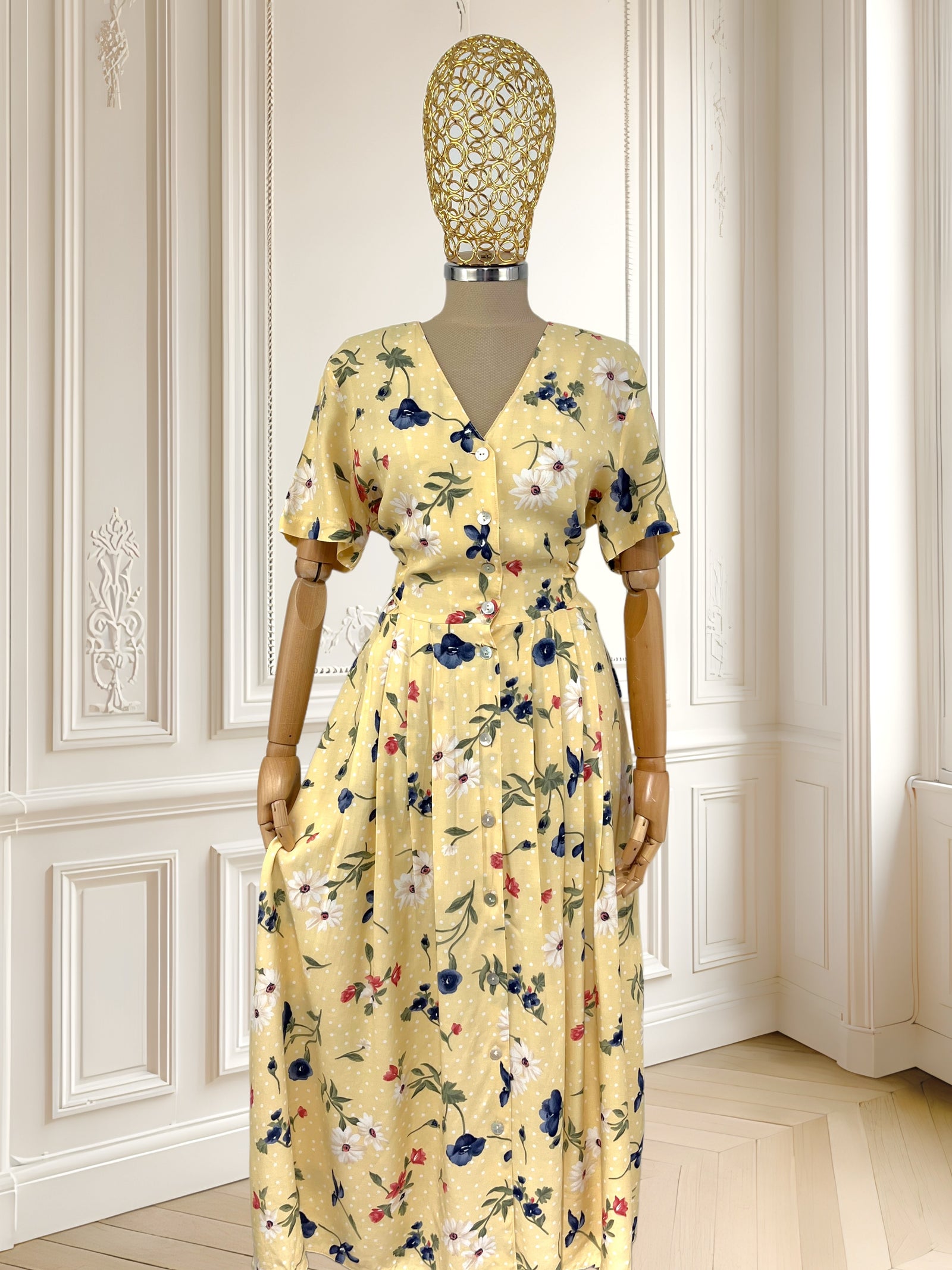 Rochie vaporoasă din vâscoză potrivită pentru M/L