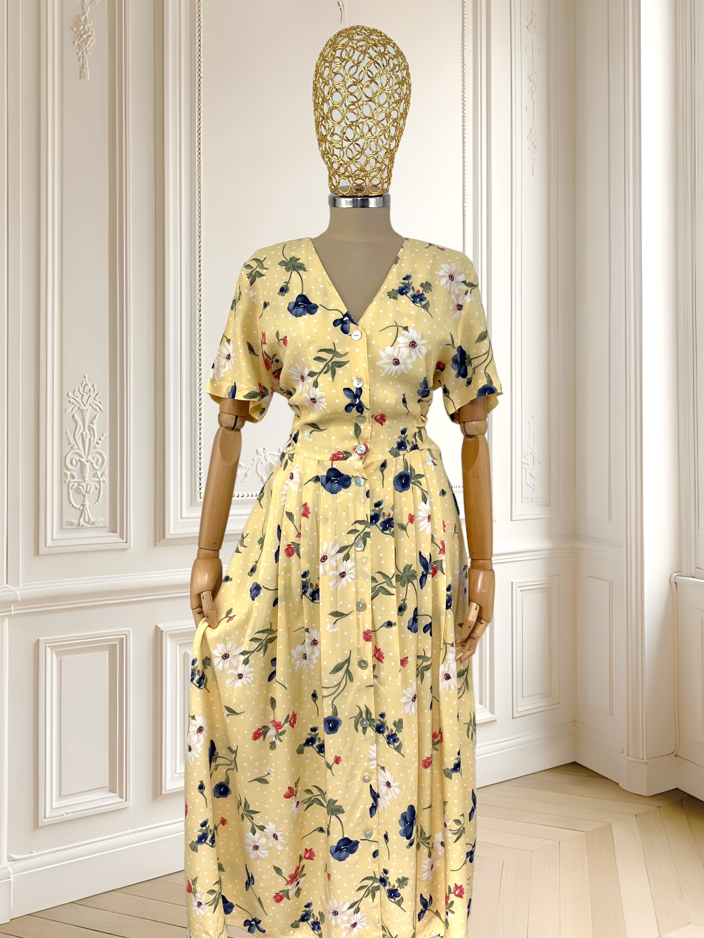 Rochie vaporoasă din vâscoză potrivită pentru M/L