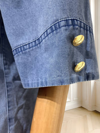 Cămașă vintage din denim potrivită pentru M/L