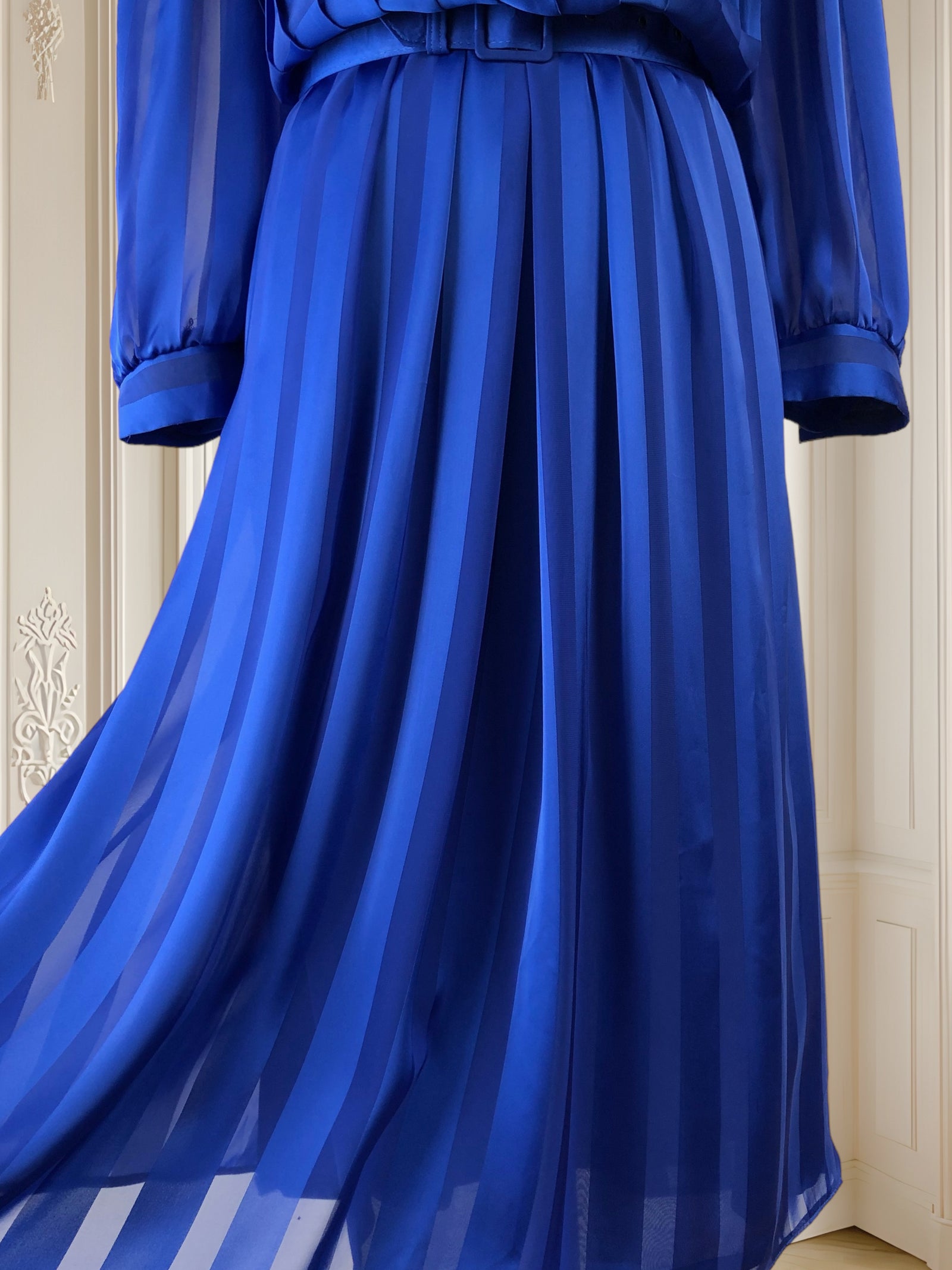 Rochie vintage cu pliuri mărimea L
