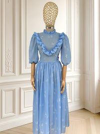 Rochie vintage lucrată manual mărimea S