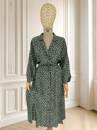 Rochie din vâscoză cu floricele mărimea M