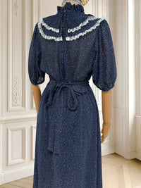 Rochie vintage bleumarin mărimea M
