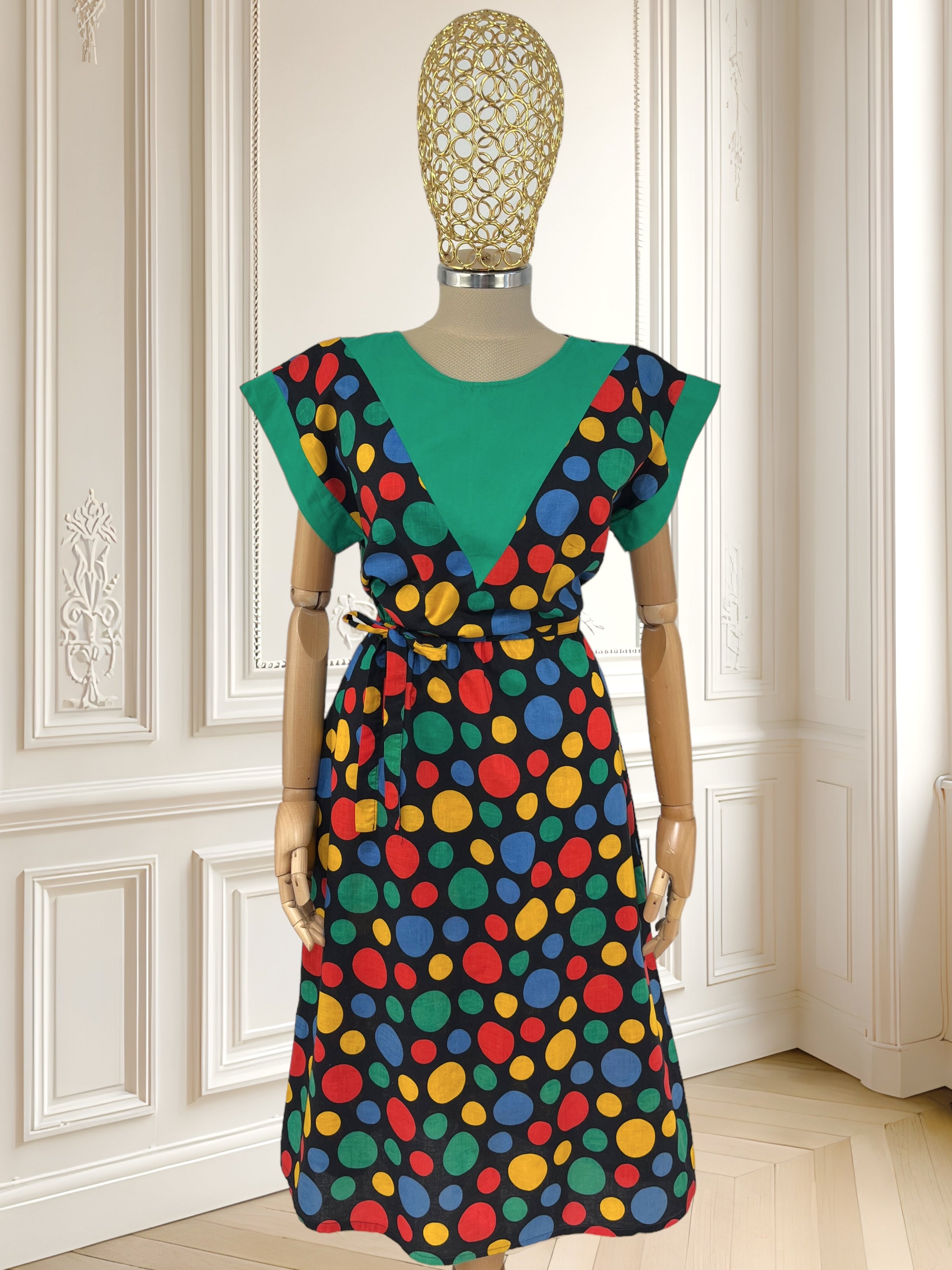 Rochie retro din bumbac mărimea M