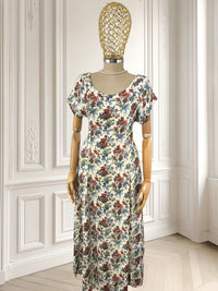Rochie vintage din vâscoză potrivită pentru S/M