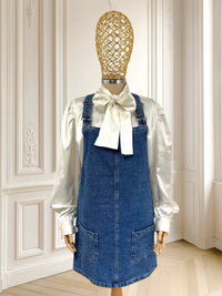 Rochie tip salopetă din denim mărimea M