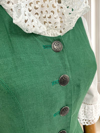 Rochie vintage din in mărimea S